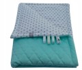 Komplet pościeli do wózka VELVET 50x75 mint OLKA