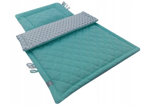 Komplet pościeli do wózka VELVET 50x75 mint OLKA