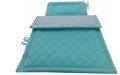 Komplet pościeli do wózka VELVET 50x75 mint OLKA