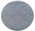 Rożek, becik niemowlęcy 75x75 GREY VELVET OLKA