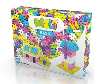 Klocki Meli Basic Pink 600 sztuk  