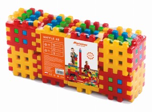 Marioinex Klocki Konstrukcyjne Wafle 48 el. 