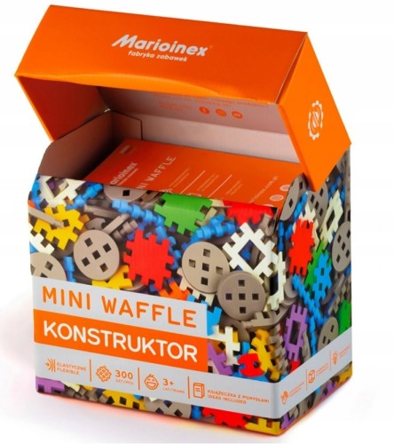 Marioinex Klocki Mini Waffle Konstruktor 300