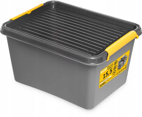 Pojemnik z przykrywką Pudełko Solidstore Box 15,5l Orplast