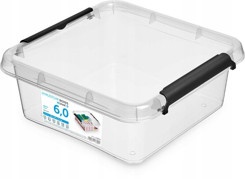 Pojemnik Pudełko z Pokrywką 6,0 L Orplast