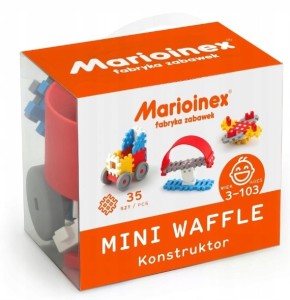 Marioinex Wafle Mini Konstruktor Chłopiec 35 el