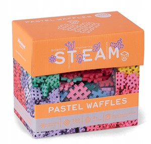 Marioinex Klocki Mini Waffle Pastel 300 el.