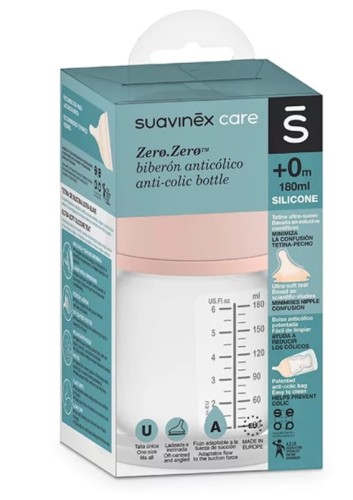 Suavinex Butelka o wolnym przepływie Zero 180ml