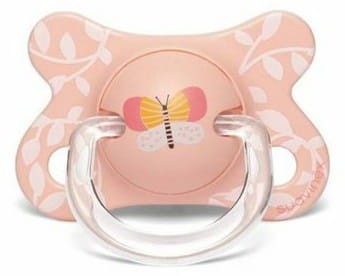 Suavinex Smoczek Fusion Fizjologiczny Silikon Motyl