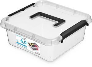 Pojemnik Pudełko z Pokrywką i Rączką SimpleBox 6L