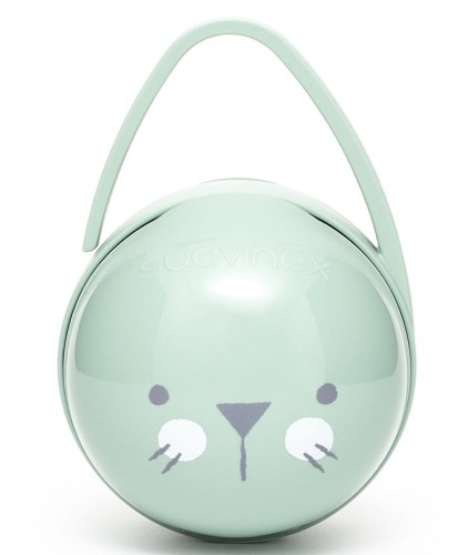 SUAVINEX Opakowanie na 2 smoczki Hygge Kotek Mint