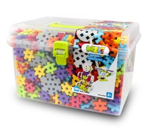 Meli Klocki Basic Constructor Travel Box 1000