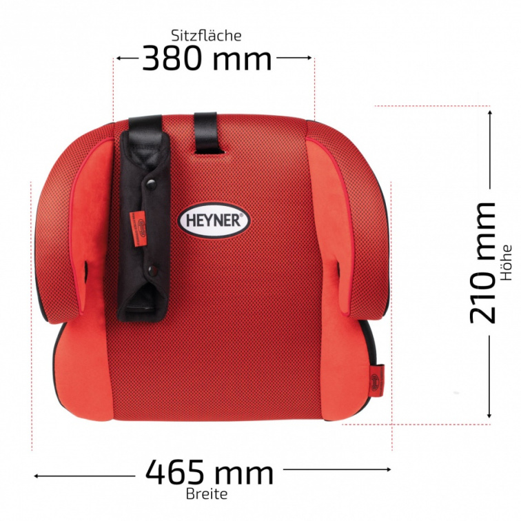 Podstawka Siedzisko ERGO M 15-36kg Red Heyner