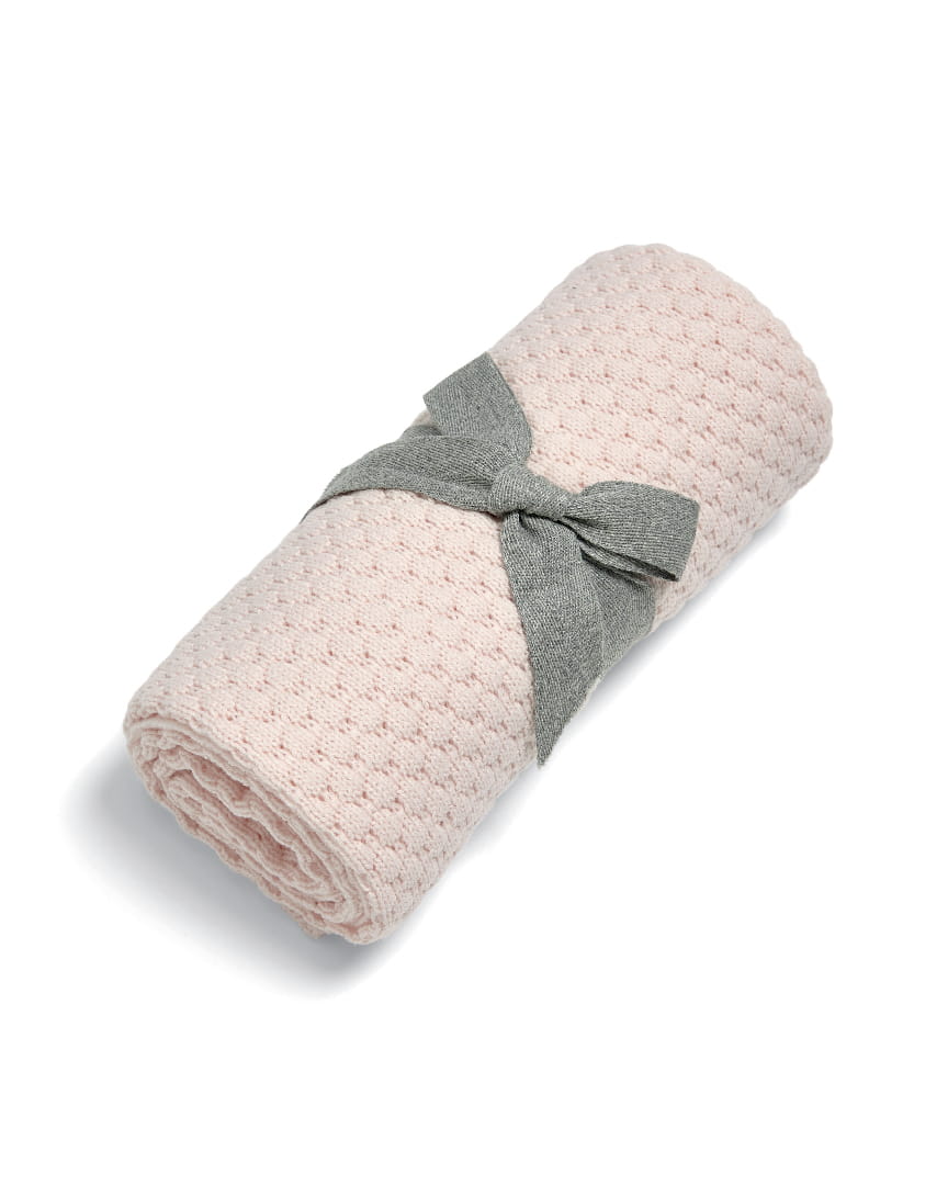 Kocyk pudrowy róż Mamas&Papas