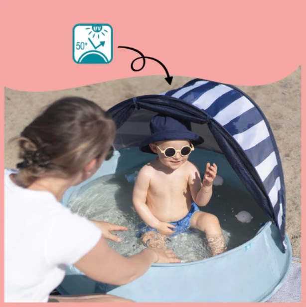 Aquani Marinière 3w1 muszla plażowa Babymoov