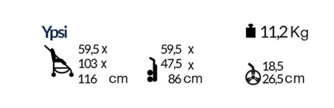 wózek Ypsi Peg Perego