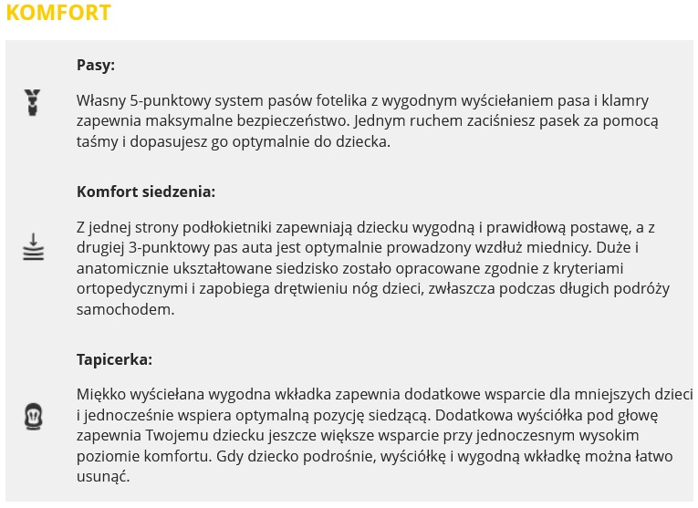 Fotelik Isofix Osann