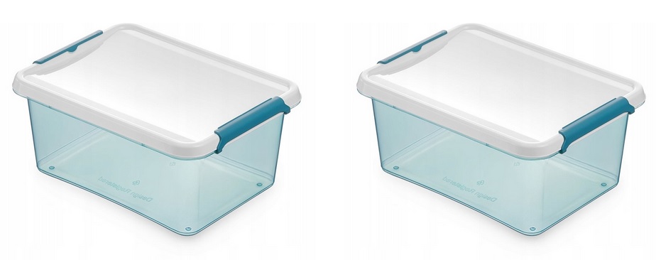 Zestaw pojemników pudełek Arctic Line 1,6L 2 szt