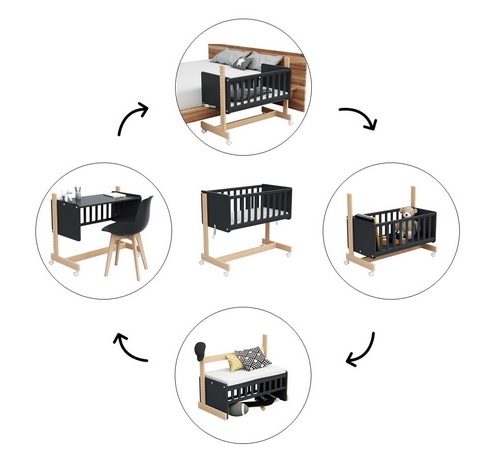 Łóżeczko 5w1 Osann