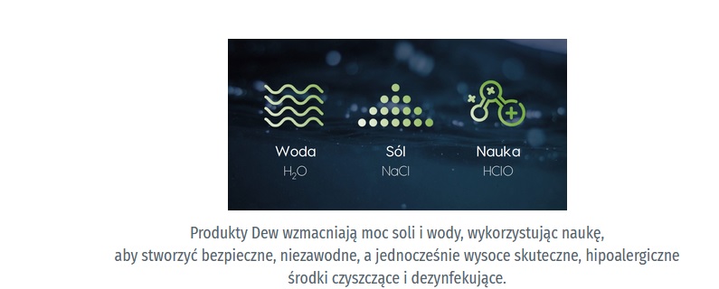 Wysokiej jakości środek do czyszczenia Dew.